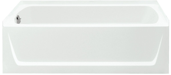 Sterling Ensemble 71121110-0 Bathtub, 55 gal Capacity, 60 in L, 32 in W, 20 in H, Alcove Installation, Solid Vikrell [SKU: ORG0400556]