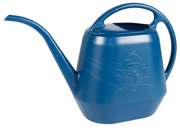 Bloem Aqua Rite Series AW2133 Watering Can, 56 oz Can, Narrow Spout, Plastic, Classic Blue [SKU: ORG4694410]
