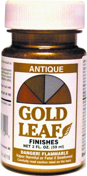 Sheffield 1716 Leaf Finish, Solvent, Rich Gold, 2 oz Jar [SKU: ORG2186229]