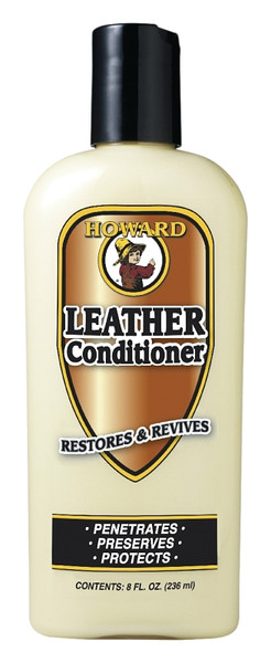 HOWARD LC0008 Leather Conditioner, 8 oz, Paste, Characteristic [SKU: ORG6444665]