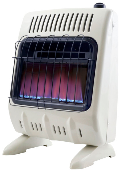 Mr. Heater F299711 Vent-Free Blue Flame Gas Heater, 20 lb Fuel Tank, Natural Gas, 10000 Btu [SKU: ORG3311834]