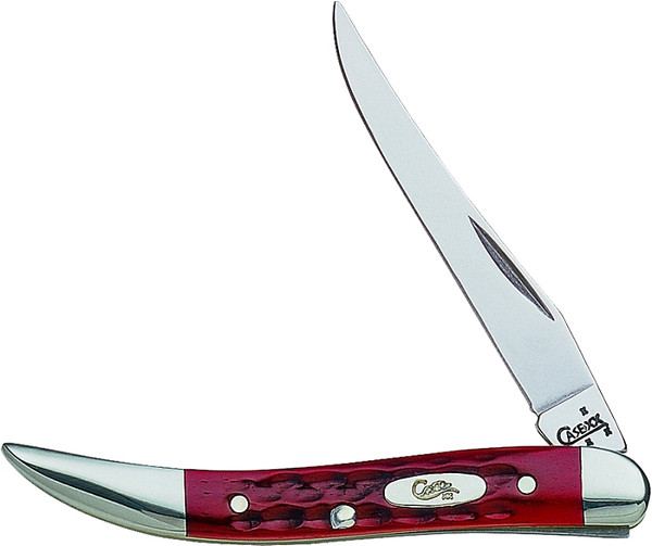 CASE 00792 Pocket Knife, 2-1/4 in L Blade, Stainless Steel Blade, 1-Blade, Red Handle [SKU: ORG5940846]