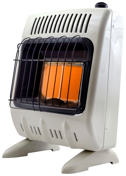 Mr. Heater F299811 Vent-Free Radiant Gas Heater, 11-1/4 in W, 23 in H, 10,000 Btu Heating, Natural Gas [SKU: ORG3311750]