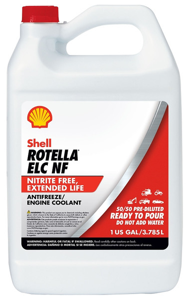Shell Rotella 550041810 Extended Life Nitrite-Free Coolant, 1 gal Jug, Red [SKU: ORG9224296]