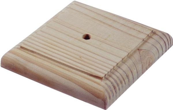 UFP 106096 Post Cap, 4 in L, 4 in W, Pine Wood [SKU: ORG6783476]