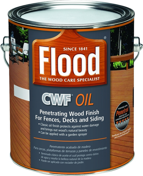 Flood FLD447-01 Wood Finish, Clear, Liquid, 1 gal [SKU: ORG0432708]