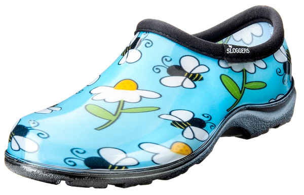 Sloggers 5120BEEBL09 Rain and Garden Shoes, 9, Bee, Blue [SKU: ORG4273512]
