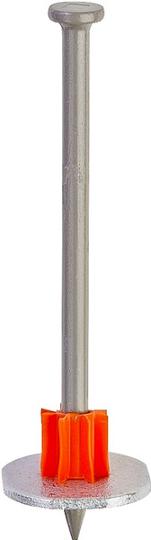 Ramset 00810 Washered Pin, 0.145 in Dia Shank [SKU: ORG5377924]