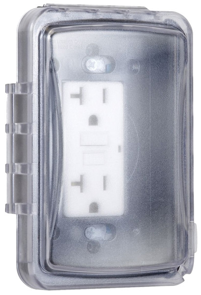 TAYMAC MM110C Flip Cover, 3.81 in W, 1 -Gang, Polycarbonate, Clear [SKU: ORG7296080]