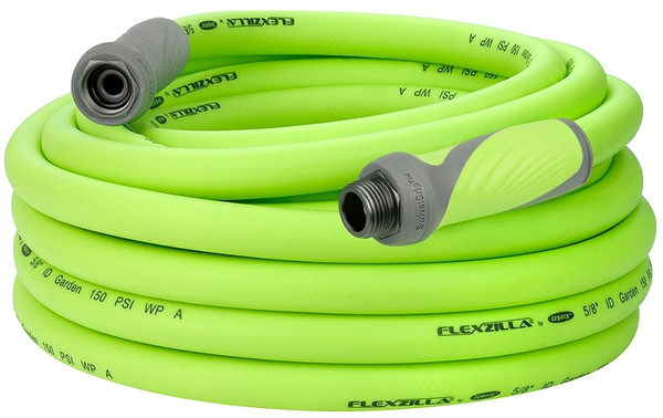 Flexzilla SwivelGrip HFZG550YWS-N Garden Hose, 5/8 in, 50 ft L, GHT, Polymer, Green [SKU: ORG8581381]