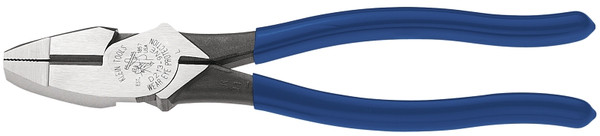 KLEIN TOOLS D213-9NE Cutting Plier, 9-3/8 in OAL, 1-3/8 in Cutting Capacity, Dark Blue Handle, 1-1/4 in W Jaw [SKU: ORG6908099]