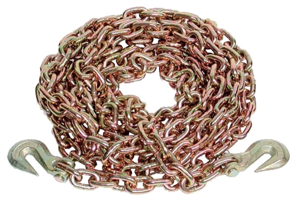 ANCRA 45881-10-20 Transport Chain Assembly with Clevis Hook, 5/16 in, 20 ft L, 4700 lb Working Load, 70 Grade [SKU: ORG6176788]