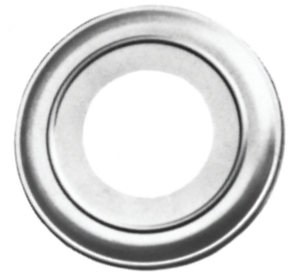AmeriVent 5EVC Vent Collar, 5 in Vent Hole, Galvanized Steel [SKU: ORG6184816]