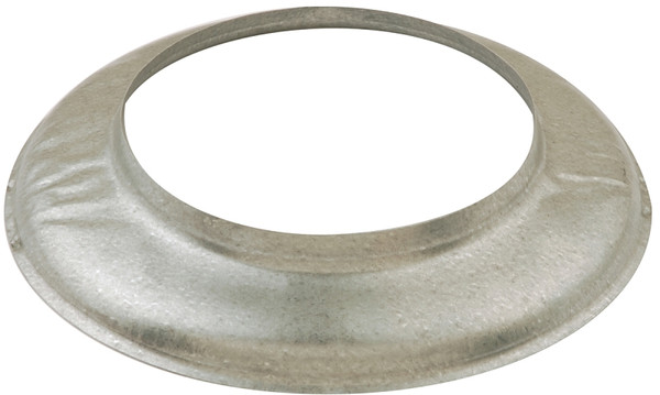 AmeriVent 4ESC Fixed Storm Collar, 4 in Vent Hole, Galvanized Steel [SKU: ORG6183792]