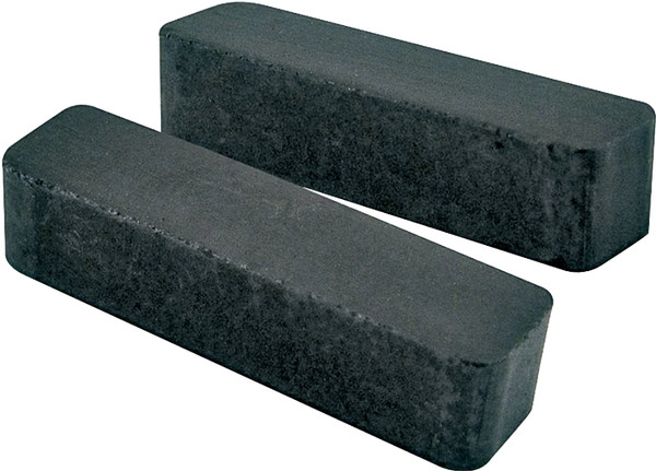 Magnet Source 07001 Magnet Block, Ceramic, Charcoal Gray, 7/8 in L, 3/16 in W, 1/4 in H [SKU: ORG8554081]