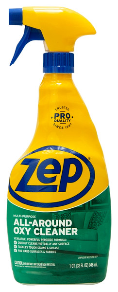 Zep ZUAOCD32 Oxy Cleaner and Degreaser, 1 qt Spray Dispenser, Liquid, Pleasant [SKU: ORG0124263]
