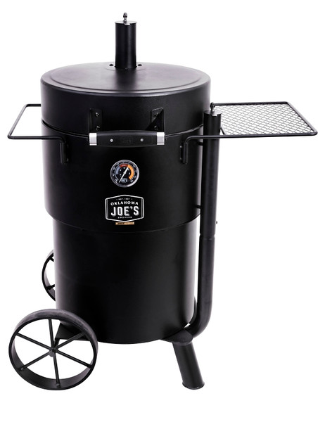 Char-Broil 19202089 Drum Smoker, Porcelain-Coated Steel Cooking Surface, Charcoal, Steel, Black [SKU: ORG3662152]