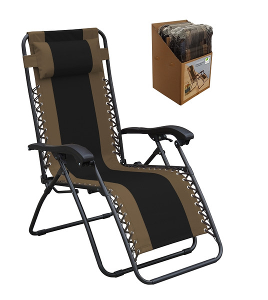 Seasonal Trends F4321OXBKOX64/OX3 Gravity Relaxing Chair, 70 cm (27.56 in) W, 159 cm (62.60 in) D, 110cm (43.31 in) H [SKU: ORG4694568]