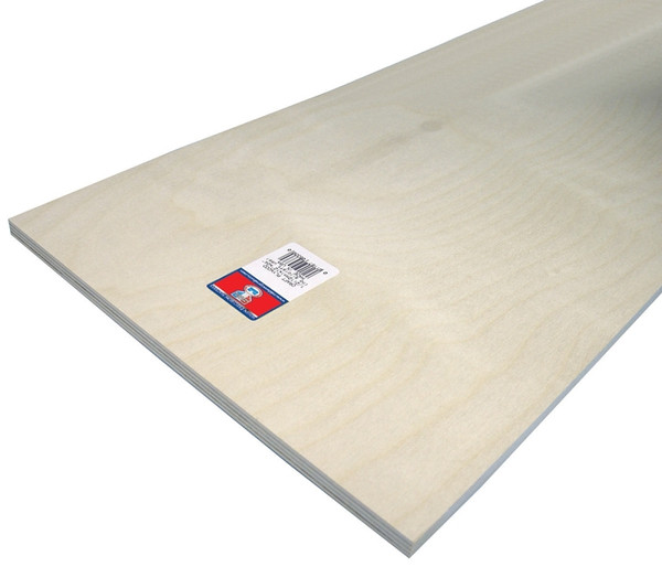 MIDWEST PRODUCTS 5336 Craft Plywood, 24 in L, 12 in W [SKU: ORG8277493]