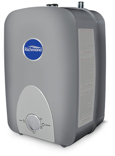 Richmond 6MT4-1 Mini-Tank Water Heater, 12 A, 120 V, 1440 W, 4 gal Tank, Floor, Wall Mounting [SKU: ORG8410243]