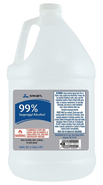 SWAN 1000040547 Isopropyl Rubbing Alcohol, 1 gal, Liquid [SKU: ORG0569368]