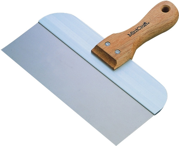 Vulcan 36053 Knife, 3 in W Blade, 12 in L Blade, Stainless Steel Blade, Tapered Blade, Wood Handle, Wood Handle [SKU: ORG7063217]
