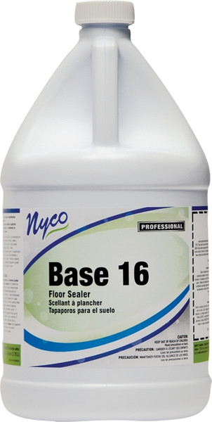 nyco NL140-G4 Floor Sealer, Paste, Acrylic, Opaque White, 128 oz Pail [SKU: ORG6506745]