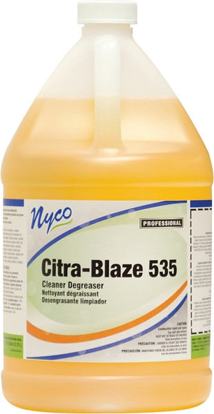 nyco NL535-G4 Cleaner and Degreaser, 128 oz, Liquid, Citrus, Orange [SKU: ORG6509145]
