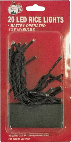 Hometown Holidays 03808 String Light, 20-Lamp, LED Lamp [SKU: ORG0530790]