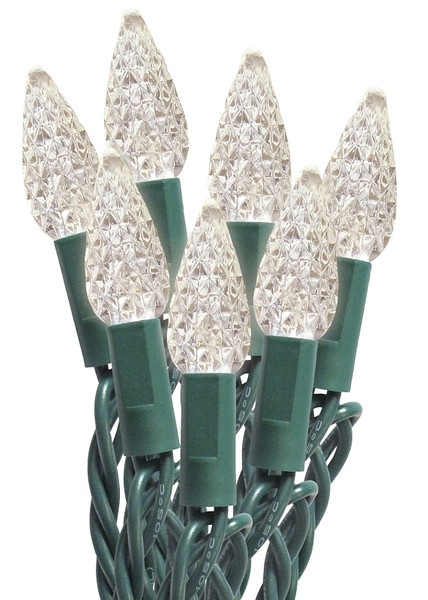 Sylvania String Lights, LED, C6, Warm White, 50 Ct [SKU: ORG4216909]