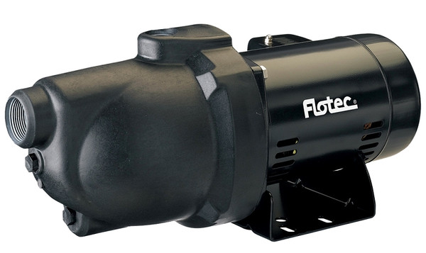 Flotec FP4022-10 Jet Pump, 6.1/12.2 A, 115/230 V, 0.75 hp, 1-1/4 in Suction, 1 in Discharge Connection, 25 ft Max Head [SKU: ORG6968069]