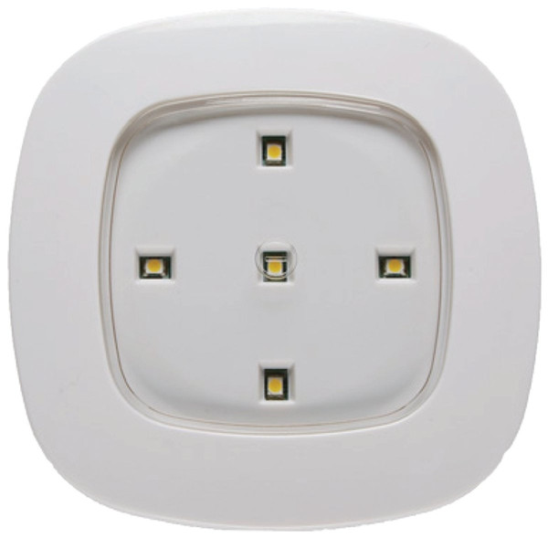 Fulcrum 30020-308 Remote Control Light, 120 VAC, AA Battery, 5-Lamp, LED Lamp, 35 Lumens, White [SKU: ORG1057561]