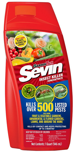 Sevin 100530123 Insect Killer, Liquid, Spray Application, 32 oz Bottle [SKU: ORG7197957]