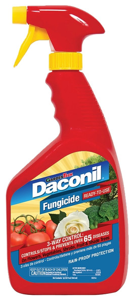 Daconil 100526105 Fungicide, Liquid, Tan, 32 oz Bottle [SKU: ORG6185565]