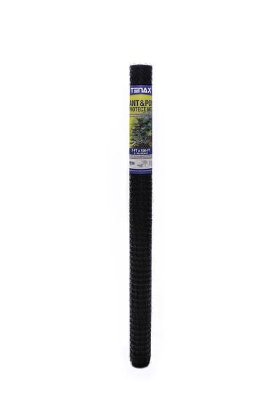 TENAX 2A140066 Protect Net, 100 ft L, 7 ft W, 0.79 x 0.79 in Mesh, Plastic, Black [SKU: ORG9571225]