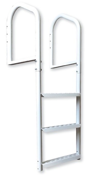 Multinautic 15503 Dock Ladder, 48 in H, 400 lb, 3-Step, Steel, Dura-Coated [SKU: ORG4715942]