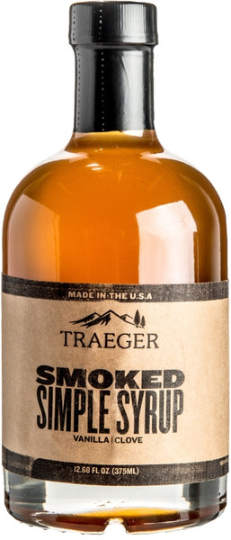 Traeger MIX001 Smoked Simple Syrup, Vanilla Clove Flavor, 12.68 oz [SKU: ORG1547439]