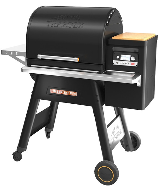Traeger 850 TFB85WLE Pellet Grill, 366 sq-in Primary Cooking Surface, 308 sq-in Secondary Cooking Surface, Steel Body [SKU: ORG5538434]