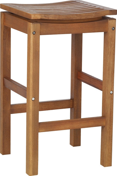 BULL 50650 Bar Stool, Teakwood Seat, Teakwood Frame [SKU: ORG9068990]