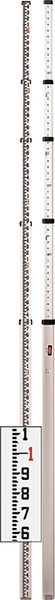 Bosch 06-816C Telescoping Leveling Rod Rectangular, Feet/Inches/8ths Graduation, Aluminum [SKU: ORG6315832]