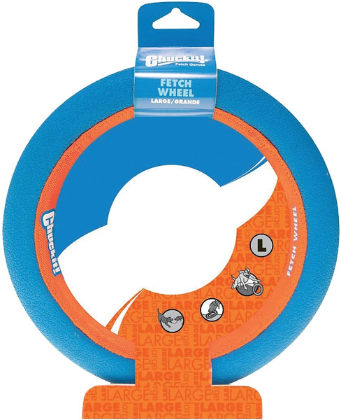 Chuckit! 252301 Dog Toy, L, Rubber, Blue/Orange [SKU: ORG8513947]