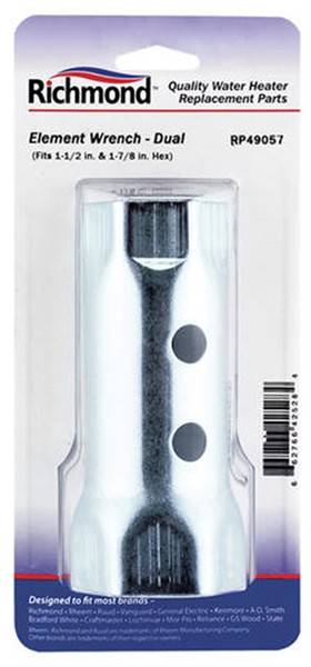 Richmond RP49057 Element Wrench, SAE, 1-1/2 in, 1-7/8 in Head, 5 in L [SKU: ORG2508828]