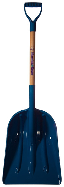 Mount Waldo Plastics 12GSWB Scoop Shovel, 12 in W Blade, Ash Handle [SKU: ORG9118084]