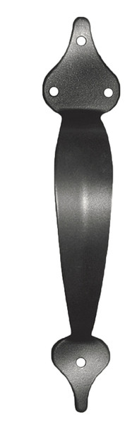 HANDLE PULL GATE GALV STL BLK [SKU: ORG9444274]