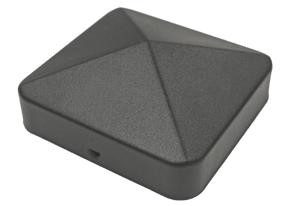 Nuvo Iron Eazy-Cap US-PCP12BLK Post Cap, Steel, Black, Powder-Coated [SKU: ORG9443870]