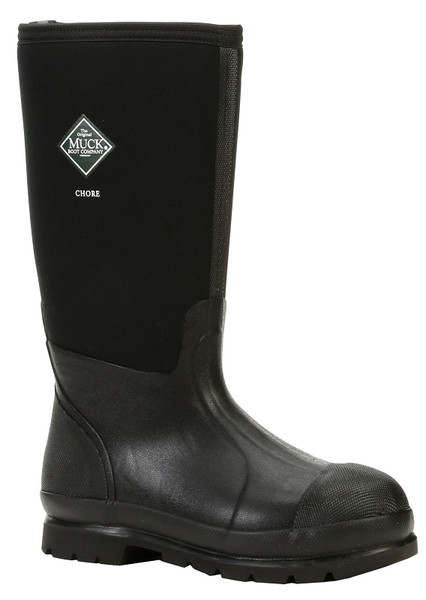 Muck CHORE Series CHH-000A-BL-090 Boots, 9, Black, Rubber Upper [SKU: ORG4997102]