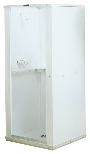 ELM DURASTALL 68 Shower Stall, 32 in L, 32 in W, 74-3/4 in H, Thermoplastic, High-Gloss [SKU: ORG9465824]