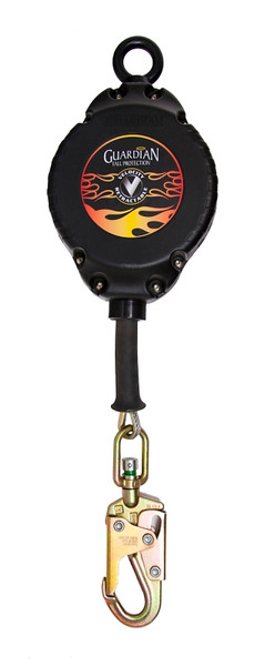 Qualcraft 42002 Cable SRL, 30 ft L Line, Snap Harness Hook [SKU: ORG0228999]