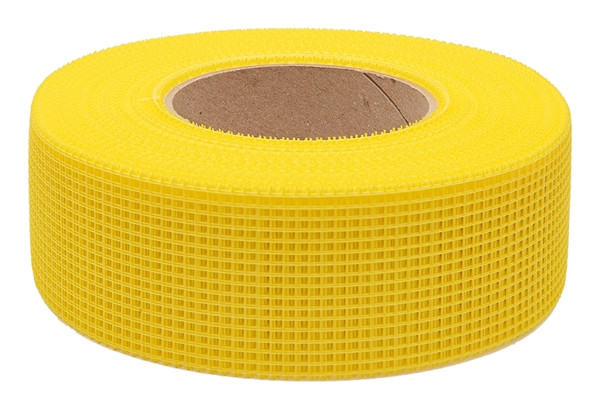 TOOLPRO TP03385 Mesh Tape, 300 ft L, 1-7/8 in W, Fiberglass, Yellow [SKU: ORG7398969]