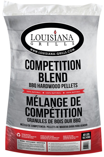 LOUISIANA GRILLS Competition Blend 55405 Grill Pellet, 40 lb [SKU: ORG6534226]
